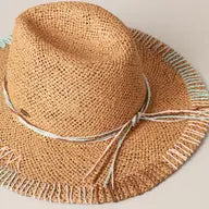 Multi Stitch Panama Hat  (LT Natural)