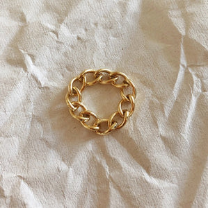 Chunky Chain Ring Sz 7