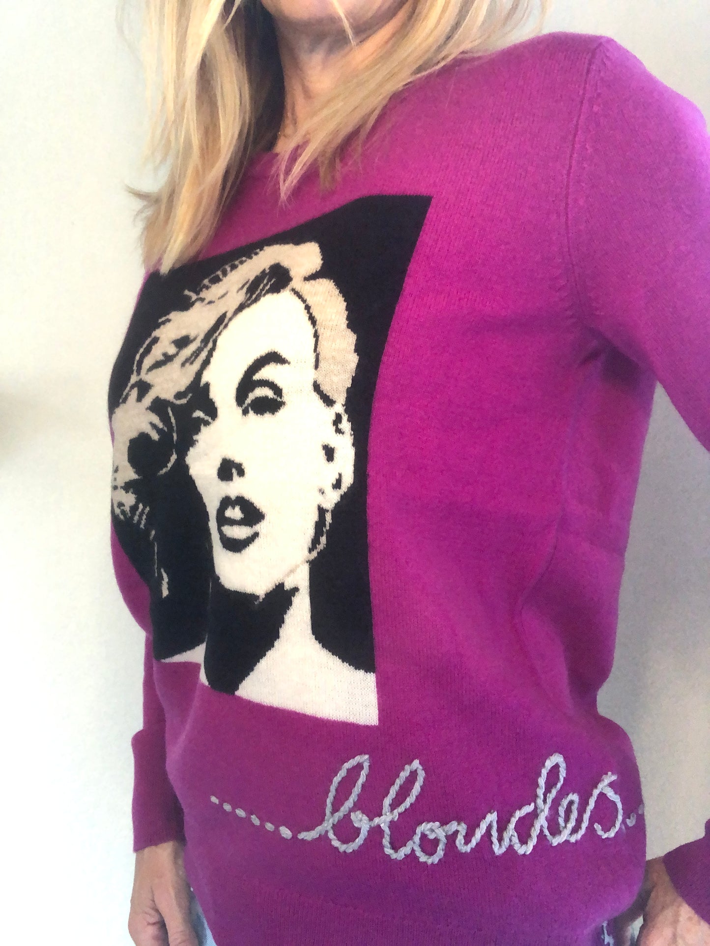 Marilyn Blondes Retro Sweater