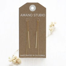 Load image into Gallery viewer, Needle &amp; Thread Earrings Gold
