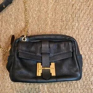 Halston Cross Body Genuine Bag/ Like Brand New